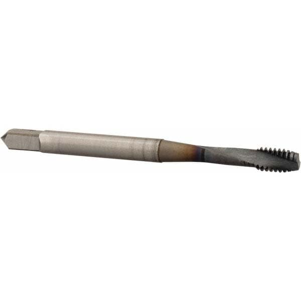 OSG 1754708 Spiral Flute Tap: #8-32, UNC, 2 Flute, Modified Bottoming, Powdered Metal, TICN Finish Image