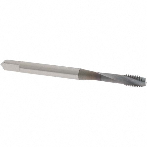 OSG 1754808 Spiral Flute Tap: #8-32, UNC, 2 Flute, Modified Bottoming, Powdered Metal, TICN Finish Image