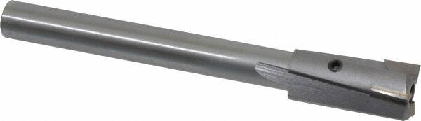 Straight Shank .5 Diameter USA Made, 4 5/16 OAL Carbide Tipped 3 Flutes 7/16 Shank Diameter 1/2 Counterbore 59805 