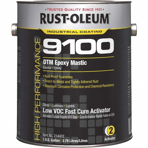 Rust-Oleum - ROCEpoxy 9100 Direct-to-Metal Epoxy Mastic, Aluminum