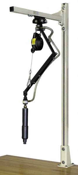 Hubbell Workplace Solutions WS30-RA-5 0.9 to 2.3 kg Holding Capacity, 2 to 5 Lbs. Holding Capacity, Torque Arm with Swing Jib Image