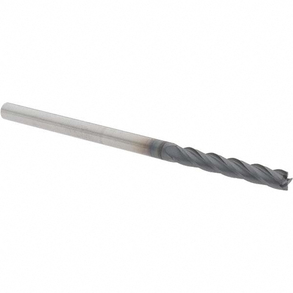 SGS 49415 Square End Mill: 0.1575 Dia, 0.9843 LOC, 4 Flutes, Solid Carbide Image