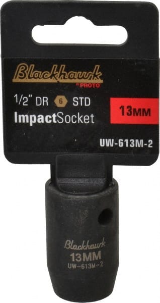 Details about   Blackhawk7/8" Impact Socket1/2" DriveUSA MADEUW-1628 