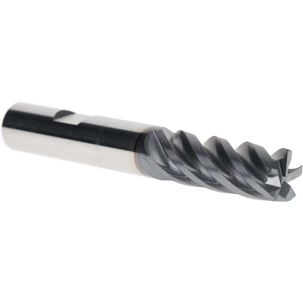 Iscar Corner Chamfer End Mill 1/2" Dia, 11/4" LOC, 5 Flute, 0.0160