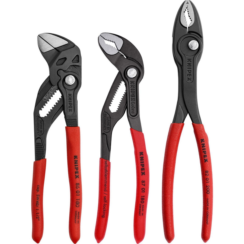 Knipex - Plier Sets; Plier Type Included: TwinGrip Pliers, Cobra® Water ...