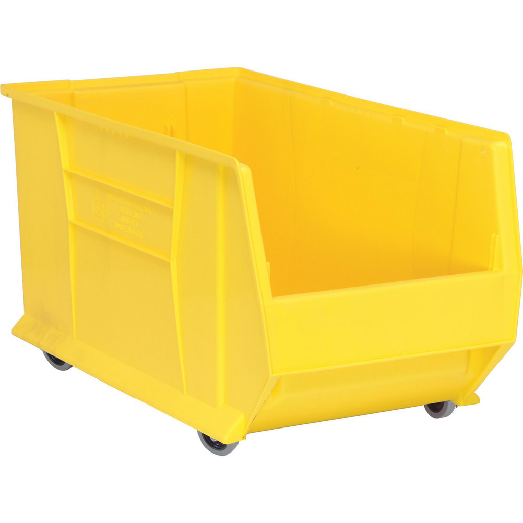 Quantum Storage Bins: Bin Style: Hang, Stack & Nest; Shape: Square; Material Family: Plastic; Overall Width (Inch): 29.875 | Part #QUS986MOBYL
