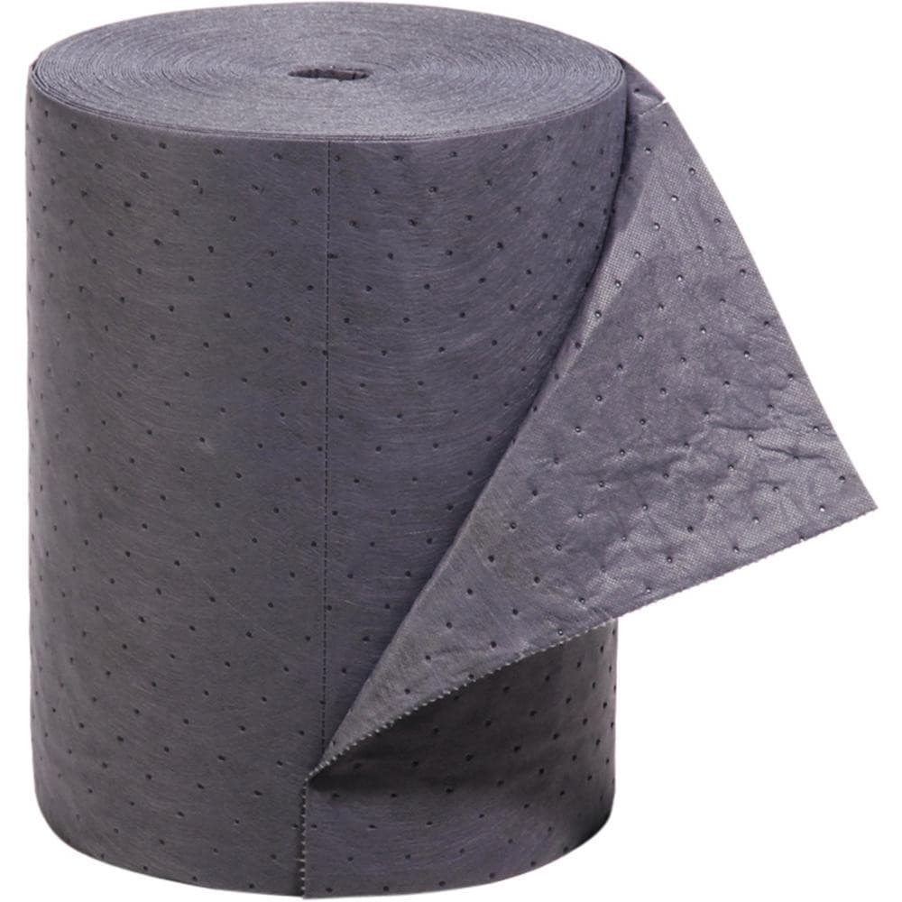 Pads, Rolls & Mats; Product Type: Roll ; Application: Universal ; Overall Length (Feet): 150.00 ; Width (Decimal Inch - 4 Decimals): 16.0000 ; Material: Polypropylene ; Fluids Absorbed: Oil; Coolants; Solvents; Water; Universal