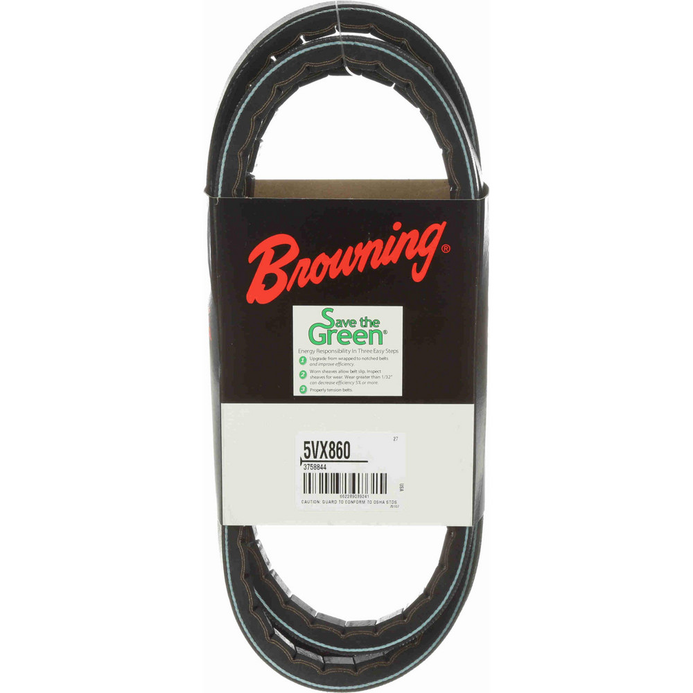Browning VBelt Section 5VX, 86.0000" Outside Length, 5/8" Belt