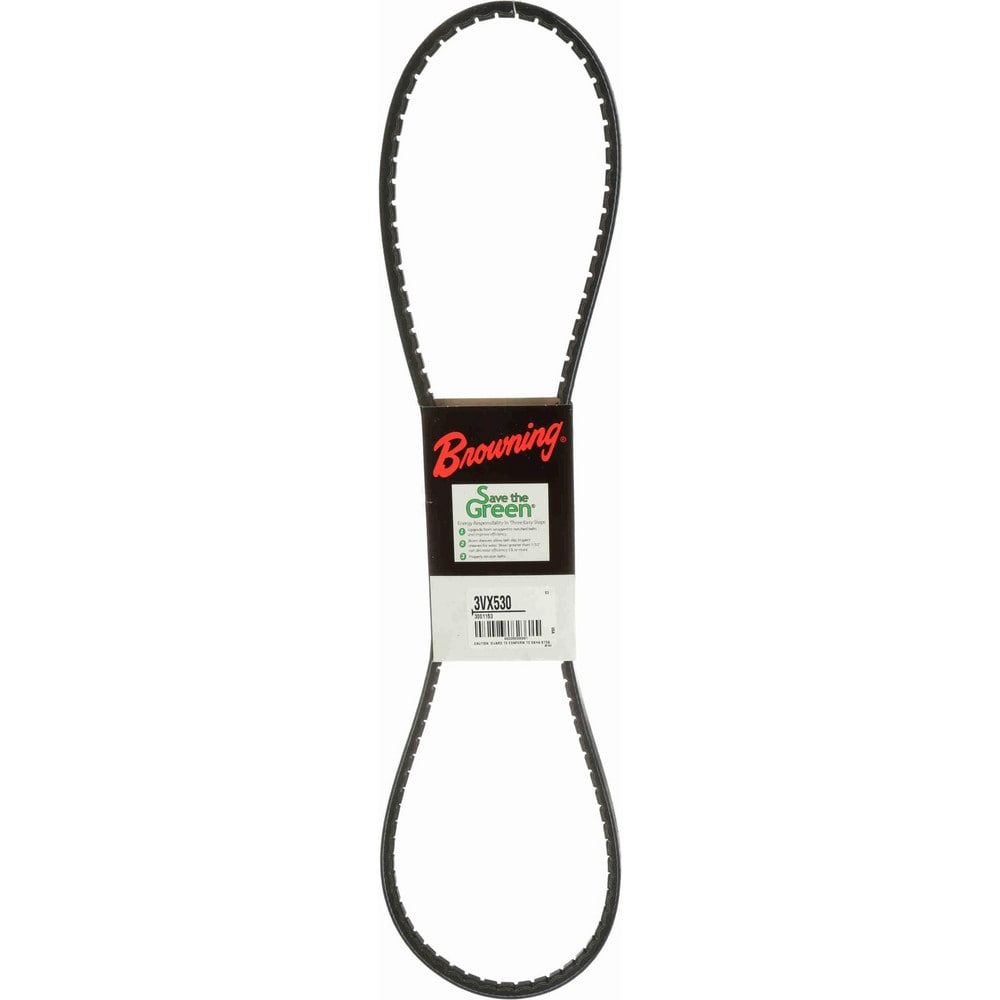 Browning 3VX530 V-Belt: Section 3VX, 53" Outside Length, 3/8" Belt Width 