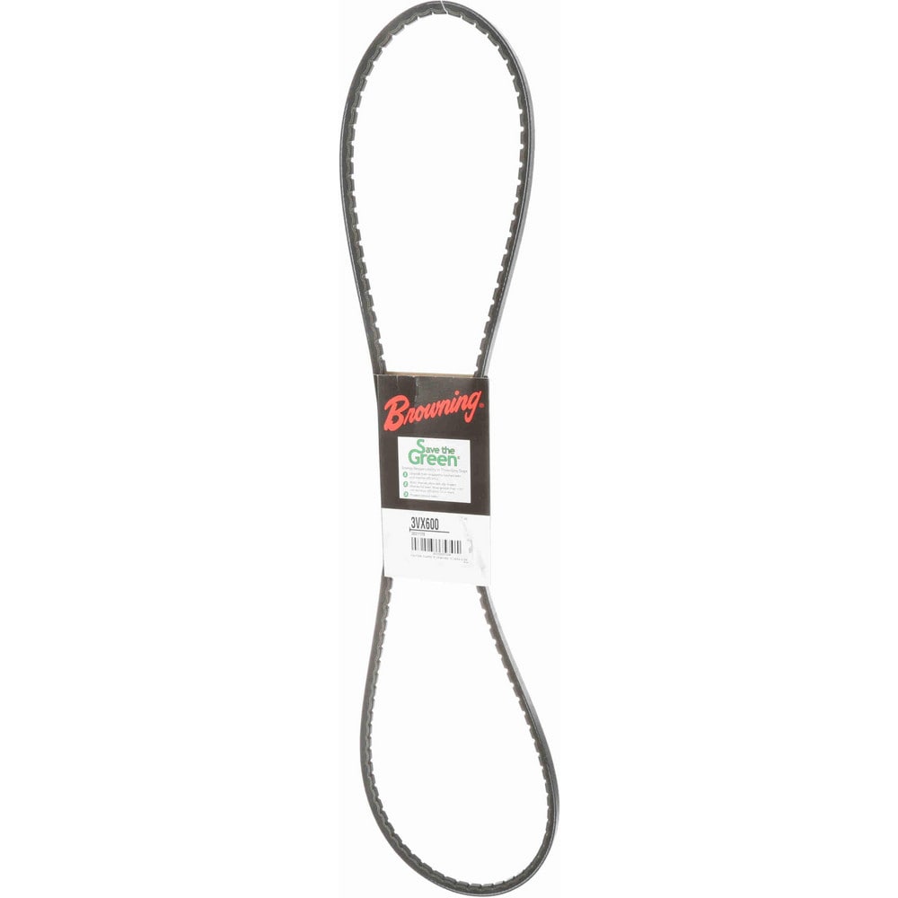 Browning 3VX600 V-Belt: Section 3VX, 60" Outside Length, 3/8" Belt Width Image