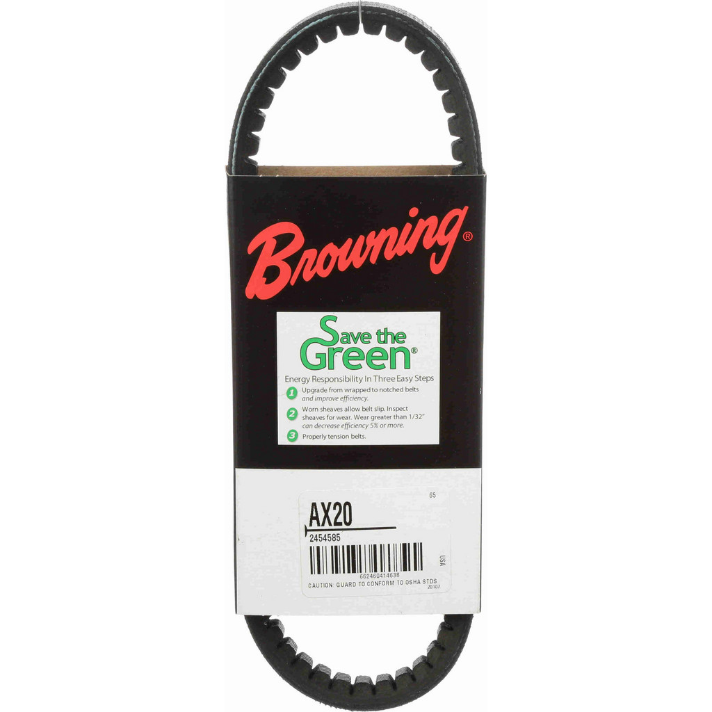 D&D PowerDrive A71/4L730 V-Belt - 1/2" X 73" Outside Circumference, A/4L Section