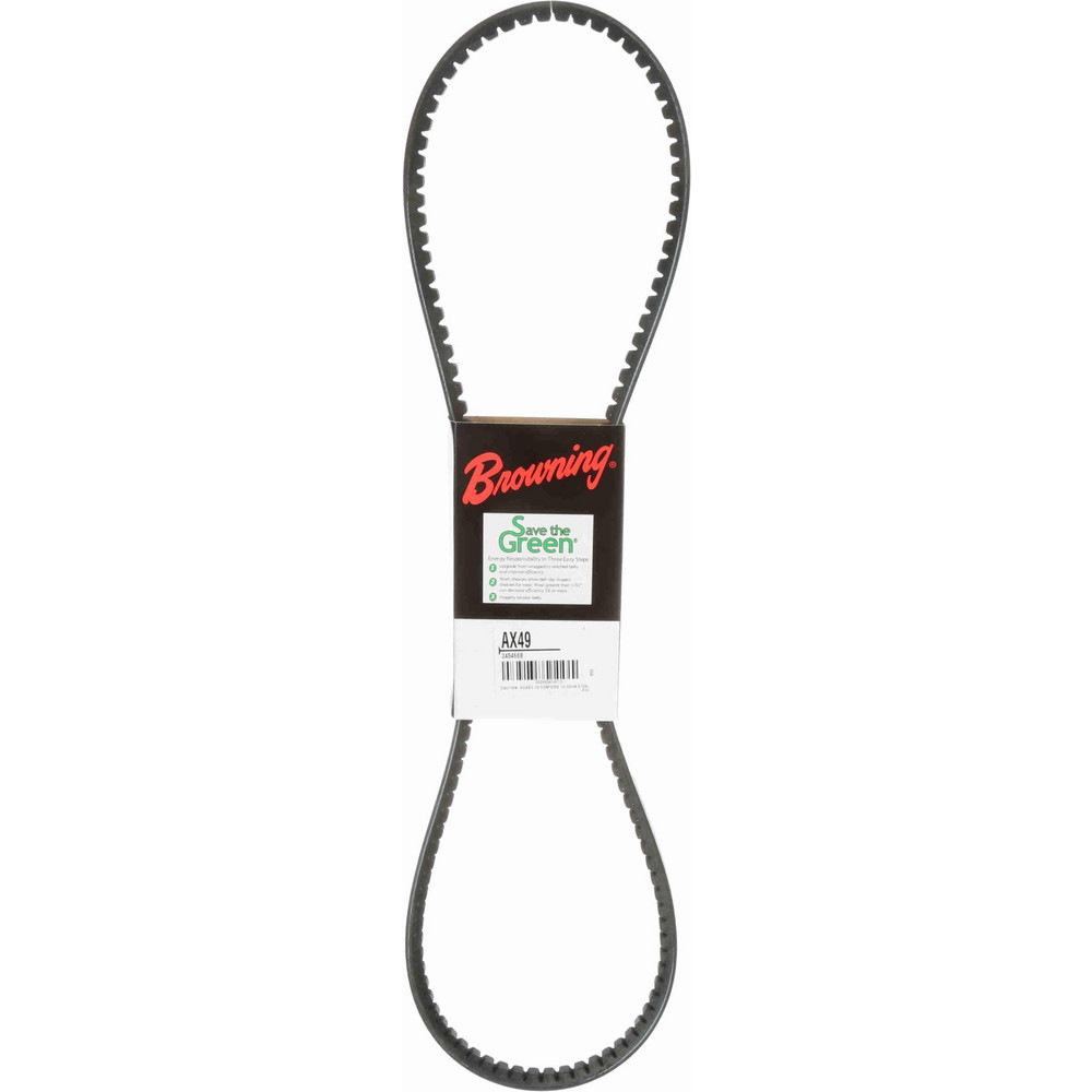 Browning - Cogged V-Belt: Section AX, 51.2000