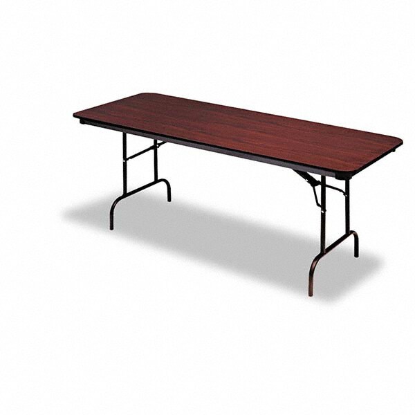 Folding Table: Rectangle, 60" OAW, 29" OAH, Wood Top