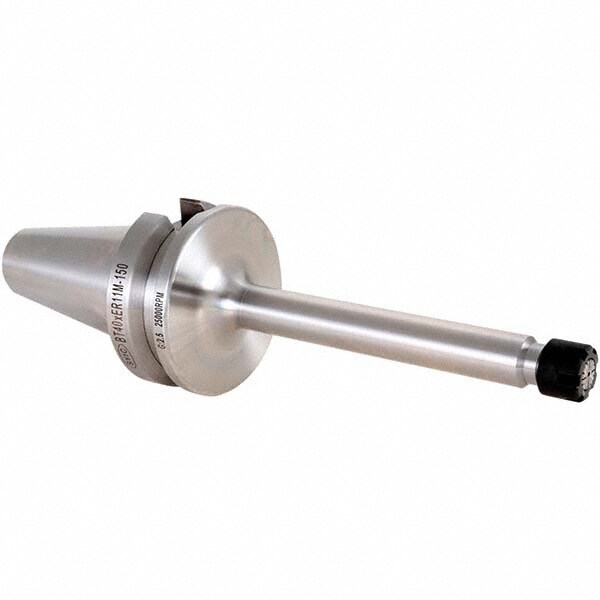 Collet Chuck: 0.275" Capacity, ER Collet, Taper Shank