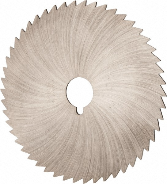 Slitting & Slotting Saw: 6" Dia, 5/64" Thick, 1" Arbor Hole, 42 Teeth, High Speed Steel