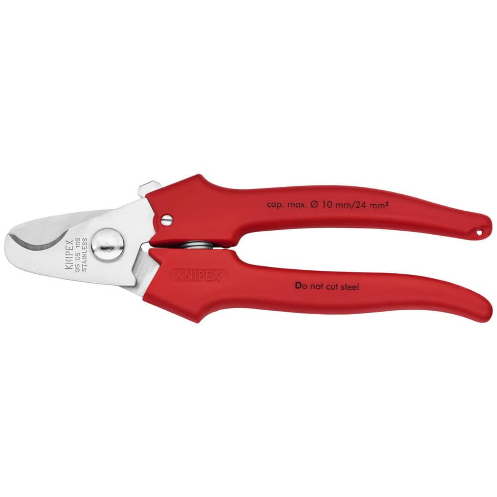 Snips; Tool Type: Cable shears ; Handle Material: Plastic Coated ; UNSPSC Code: 27111500