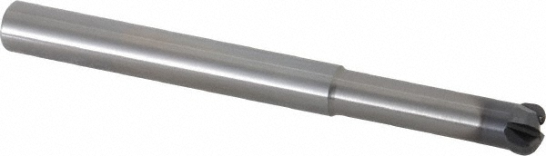 OSG 44700511 Corner Radius End Mill: 3/8" Dia, 0.15" LOC, 3/32" Radius, 4 Flutes, Solid Carbide Image