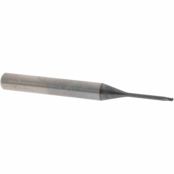 OSG 36900711 Ball End Mill: 0.0625" Dia, 0.0625" LOC, 2 Flute, Solid Carbide Image