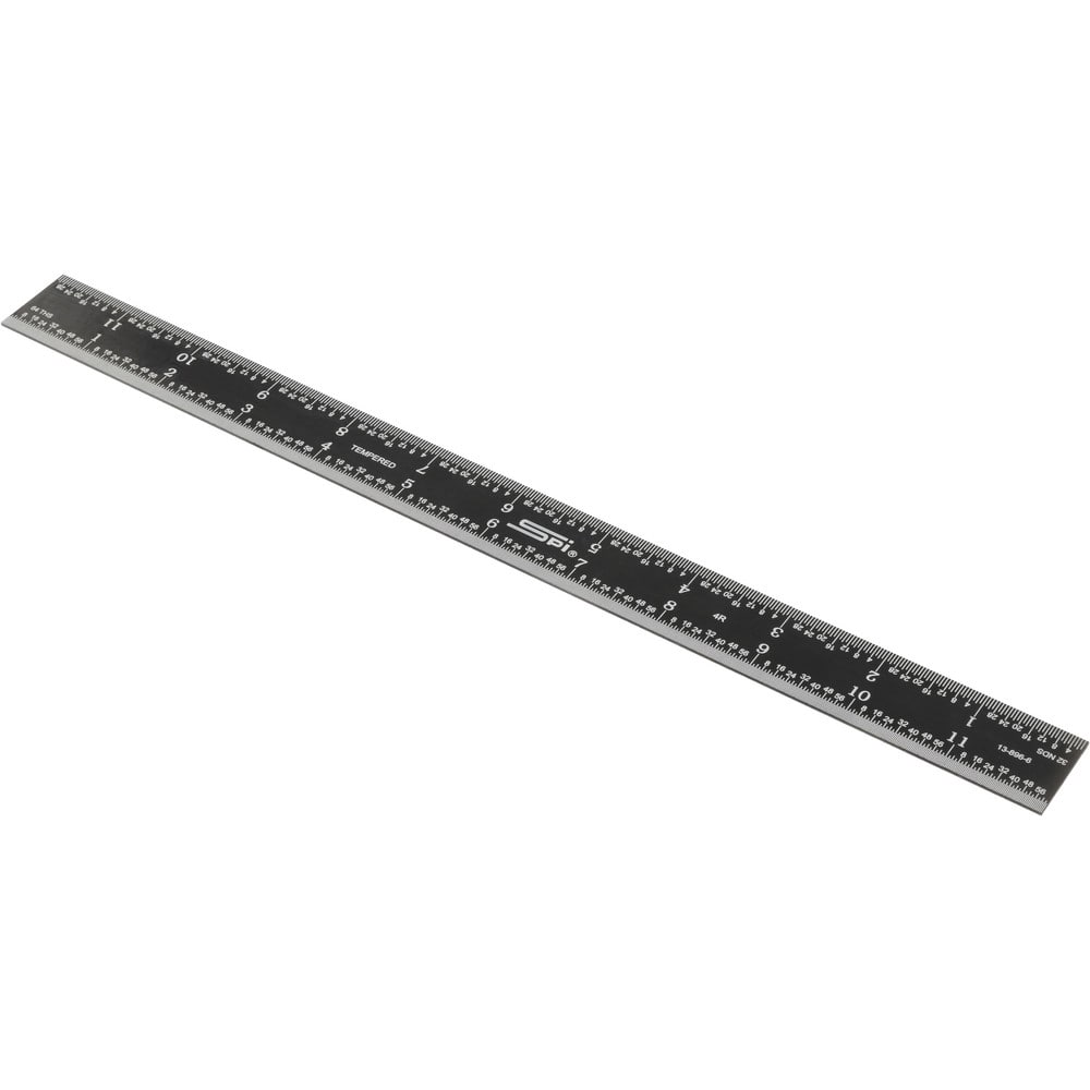 Machinist Ruler 12in Metric and SAE Stainless Steel Engineering Ruler –  DeadwoodCraftedTools