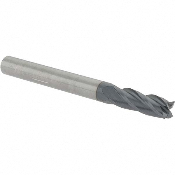 Made in USA - Square End Mill: 1/4