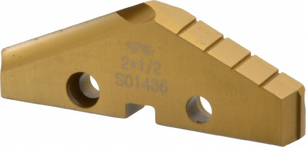 Spade Drill Insert: 2-1/2" Dia, Series 4, High Speed Steel