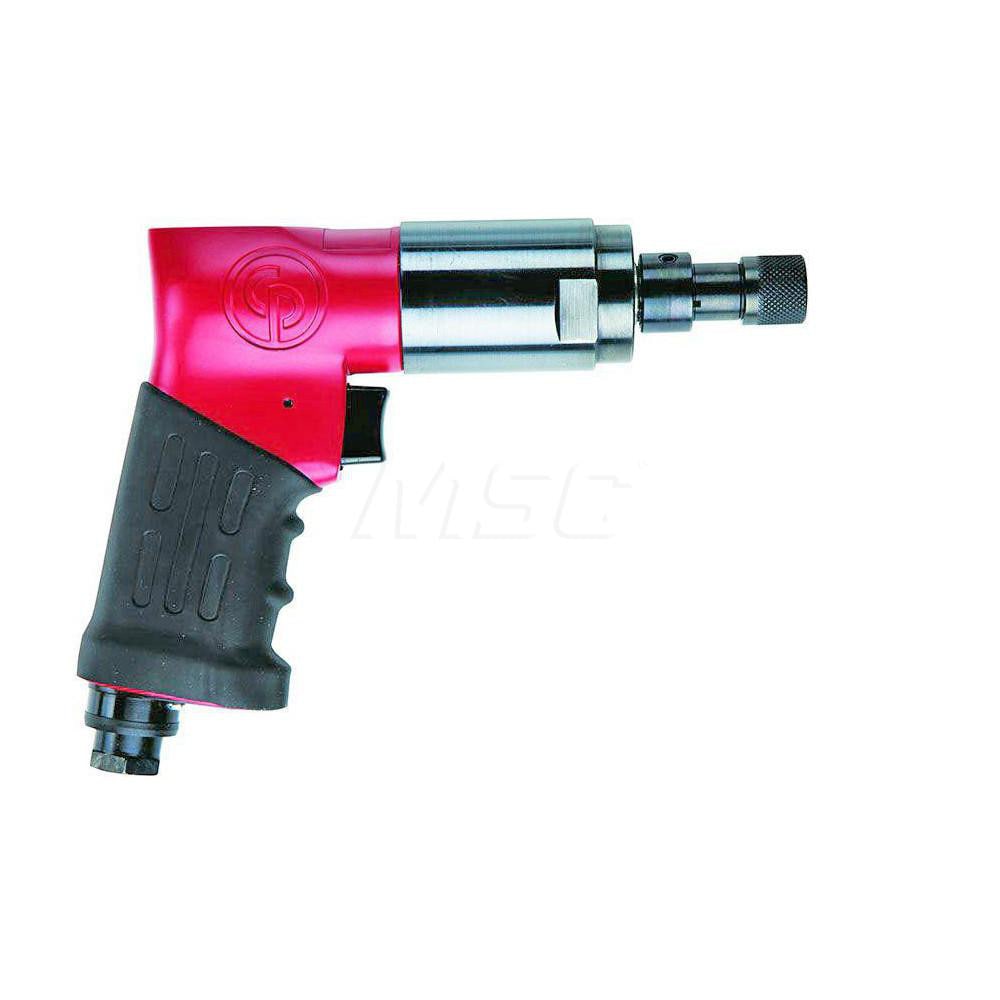 1/4" Bit Holder, 900 RPM, Pistol Grip Handle Air Screwdriver