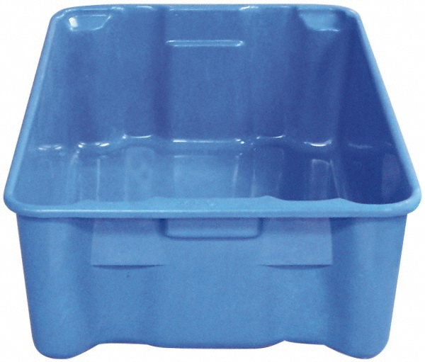 MFG Tray 500 Lb Load Capacity Blue Fiberglass Tote Container