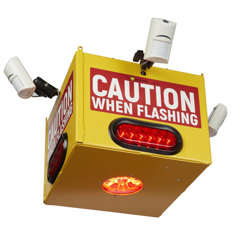 Strobe & Flashing Lights: Light Type: Flashing; Lens Color: Red; Lens Material: Polycarbonate; Lamp Type: LED