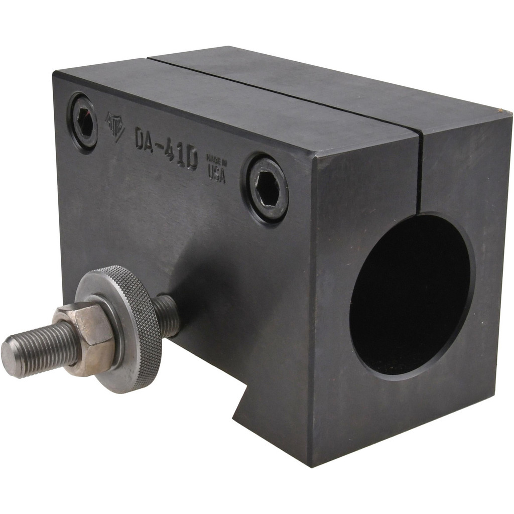 Aloris Lathe Tool Post Holder: Series DA, #41D, Boring Bar - 17 to 48" Lathe Swing, 3-1/2" OAH | Part #DA-41D