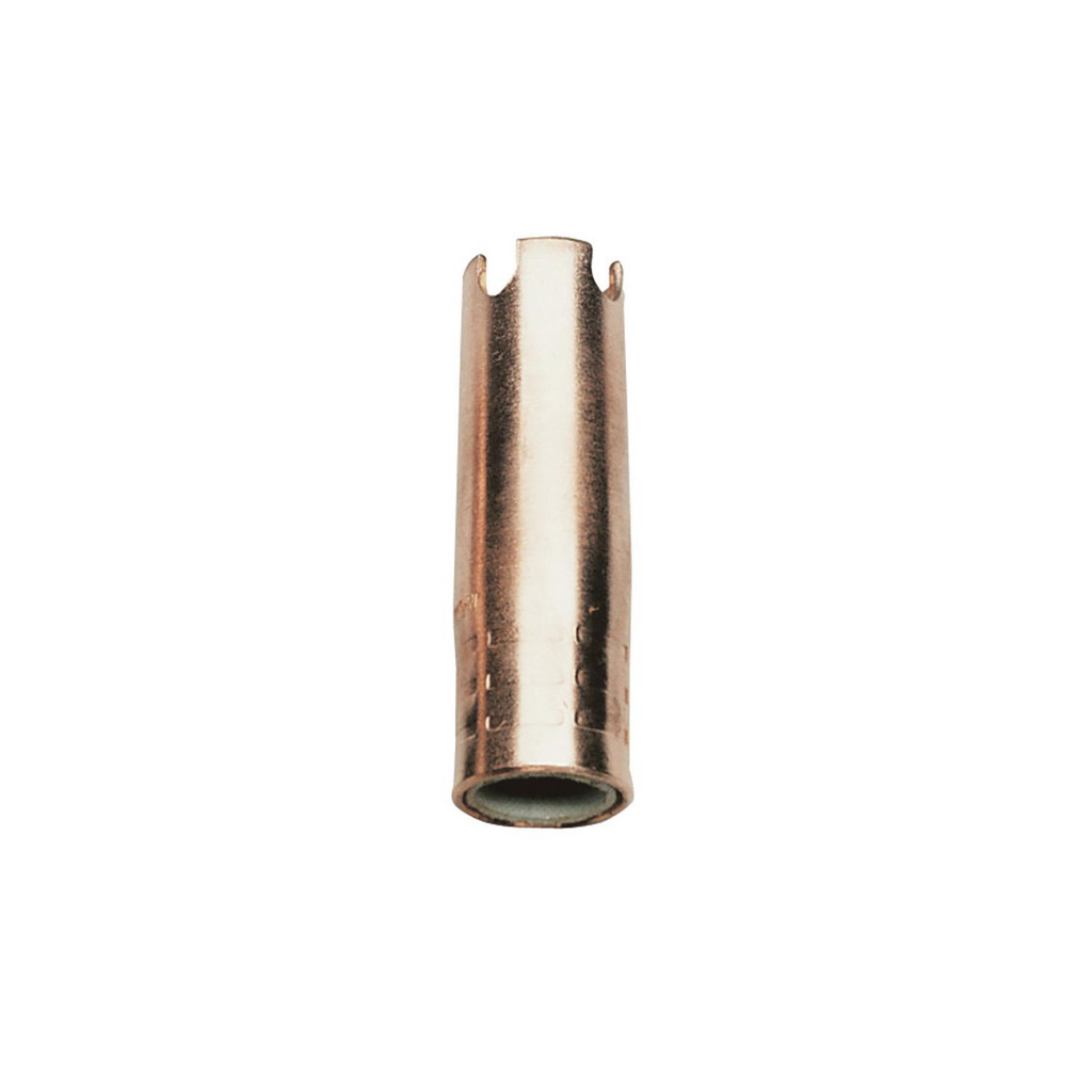 Lincoln Electric MIG Welder Gas Nozzle: 0.625" Bore Dia - Copper, Use w/ Magnum | Part #KP21-62-FAS