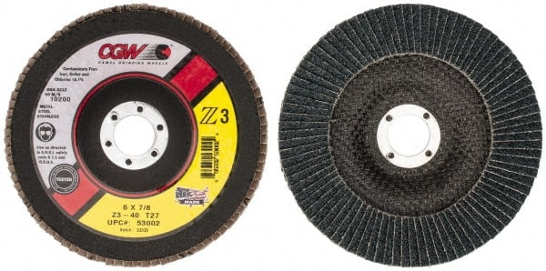 Shark 13139    4-Inch by 0.875-Inch Zirconia Flap Disc Grit-80