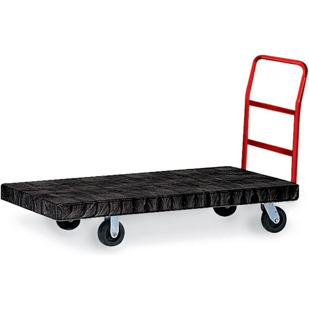 Rubbermaid Heavy Duty Platform Truck, 24" x 48", 8" Polyolefin