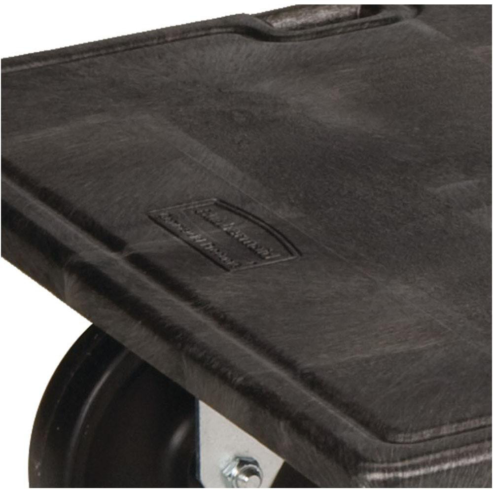 Rubbermaid Heavy Duty Platform Truck, 24" x 48", 8" Polyolefin