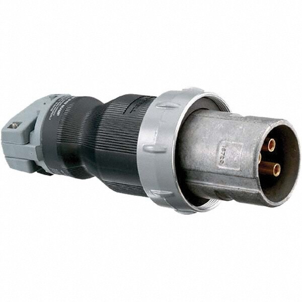 Pin & Sleeve Plugs & Connectors; Connector Type: Plug ; Pin Configuration: 4 ; Number of Poles: 3 ; Amperage: 60 ; Voltage: 600 VAC ; Maximum Cord Grip Diameter (mm): 36.80