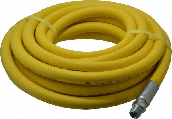 Oil Resistant Air Hose: 3/8" ID, 25'