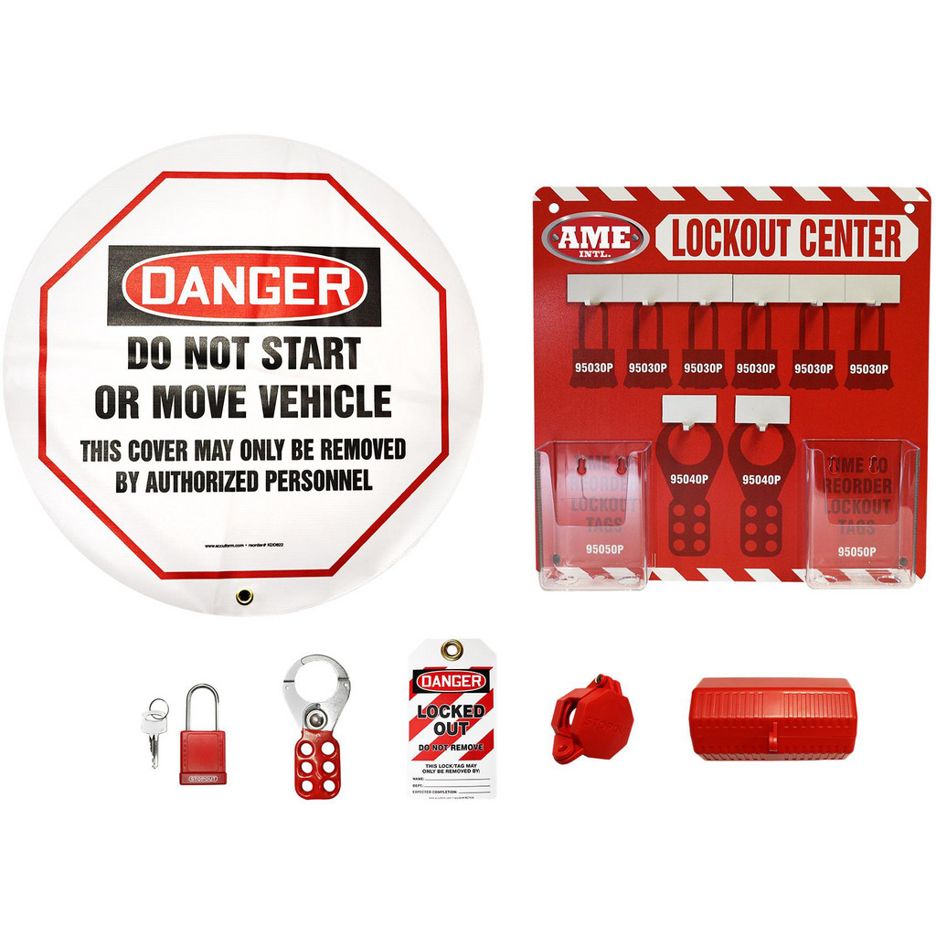 AME International - Lockout Kits: Lockout Kit Type: Lockout Tagout Kit ...