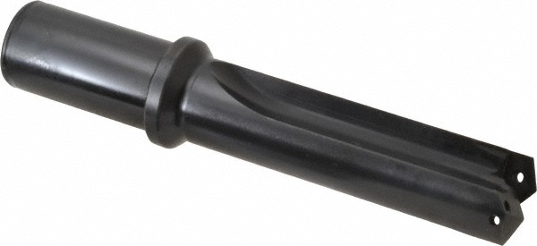 Indexable Spade Drill: 1-3/16 to 1-3/8" Dia, 3-3/8" Max Depth, Straight Flute