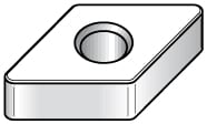 Kennametal 1866377 DNMA432T0820 KY3500 Ceramic Turning Insert Image