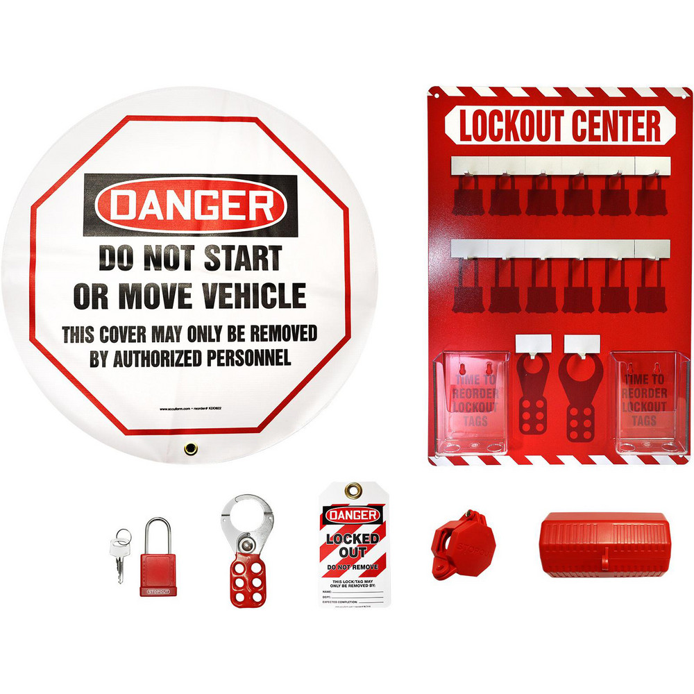 AME International - Lockout Kits: Lockout Kit Type: Lockout Tagout Kit ...