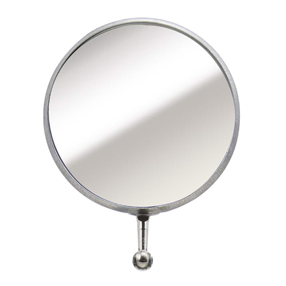 Inspection Mirror: Round, Glass Mirror