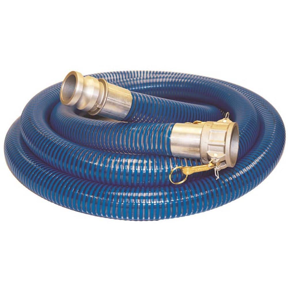 Alliance Hose & Rubber BWS150-25CE-M Water Suction & Discharge Hose: Polyvinylchloride 
