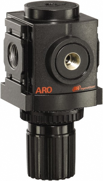 Primefit 3/8 in. NPT Intermediate Air Regulator with Steel-Protected