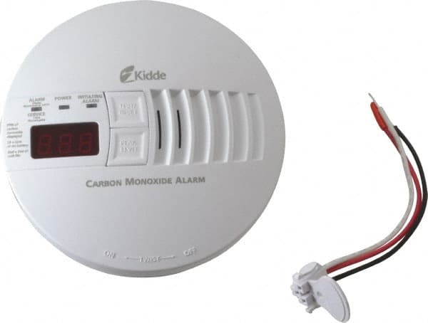 Kidde 21006407 AC, DC Wire In 120 Volt Carbon Monoxide Alarm 