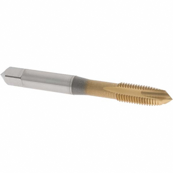 OSG 1101502905 Spiral Point Tap: 5/16-24, UNF, 3 Flutes, Plug, 3B, Vanadium High Speed Steel, TiN Finish Image