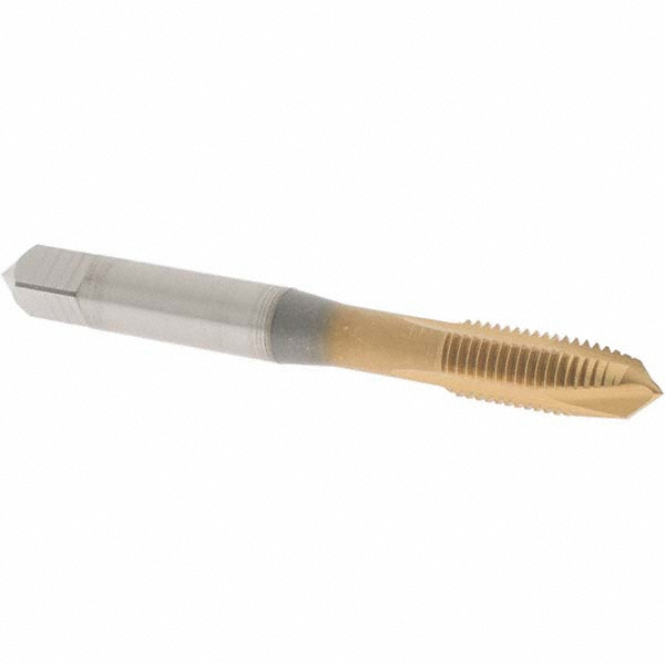 OSG 1101503205 Spiral Point Tap: 5/16-24, UNF, 3 Flutes, Plug, Vanadium High Speed Steel, TiN Finish Image