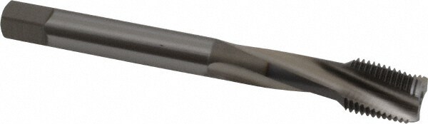 OSG 1301301408 Spiral Flute Tap: 1/2-20, UNF, 3 Flute, Bottoming, 2B Class of Fit, Vanadium High Speed Steel, TICN Finish Image