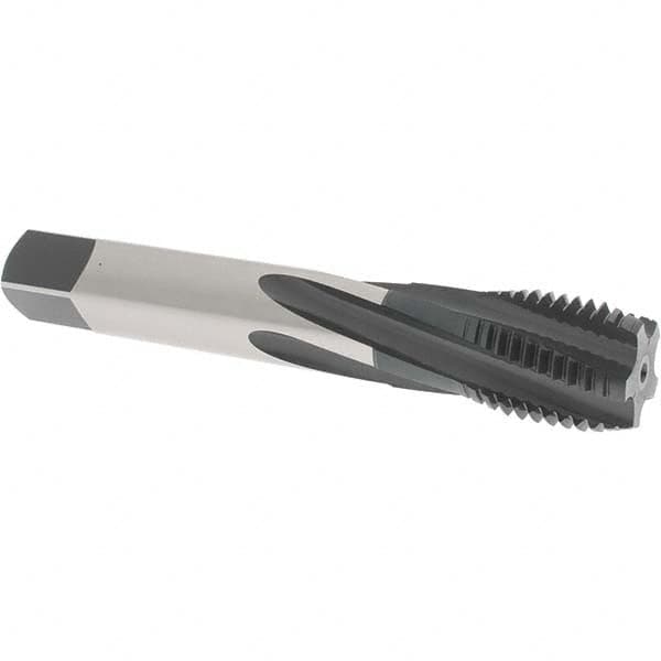 OSG 1301401201 Spiral Flute Tap: 1-1/4-7, UNC, 5 Flute, Modified Bottoming, 2B Class of Fit, Vanadium High Speed Steel, Oxide Finish 