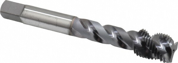 OSG 2942908 Spiral Flute Tap: 1/2-20, UNF, 3 Flute, Modified Bottoming, Vanadium High Speed Steel, TICN Finish Image