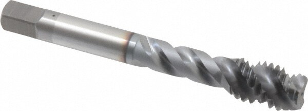 OSG 2943108 Spiral Flute Tap: 7/16-14, UNC, 3 Flute, Modified Bottoming, Vanadium High Speed Steel, TICN Finish Image