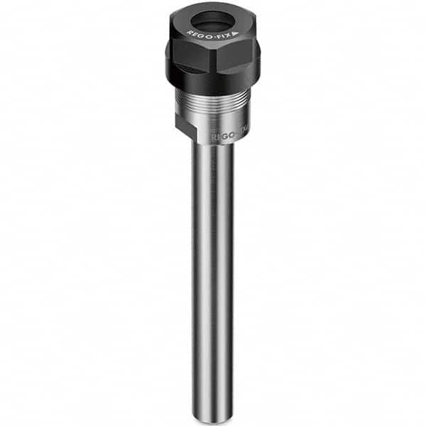 Rego-Fix 2613.11661 Collet Chuck: 0.5 to 10 mm Capacity, ER Collet, Straight Shank 